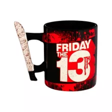 Molded Machete Handle Jason Voorhees Coffee Mug 20 oz. - Friday the 13th at Spencer's