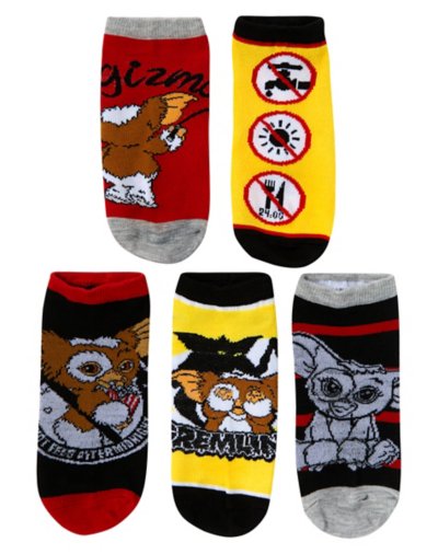Gremlins No Show Socks - 5 Pack by Spirit Halloween