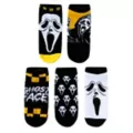 Ghost Face No Show Socks - 5 Pack at Spencer's