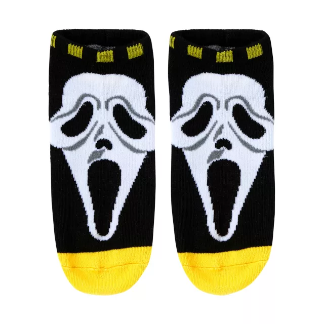 Ghost Face No Show Socks - 5 Pack at Spencer's
