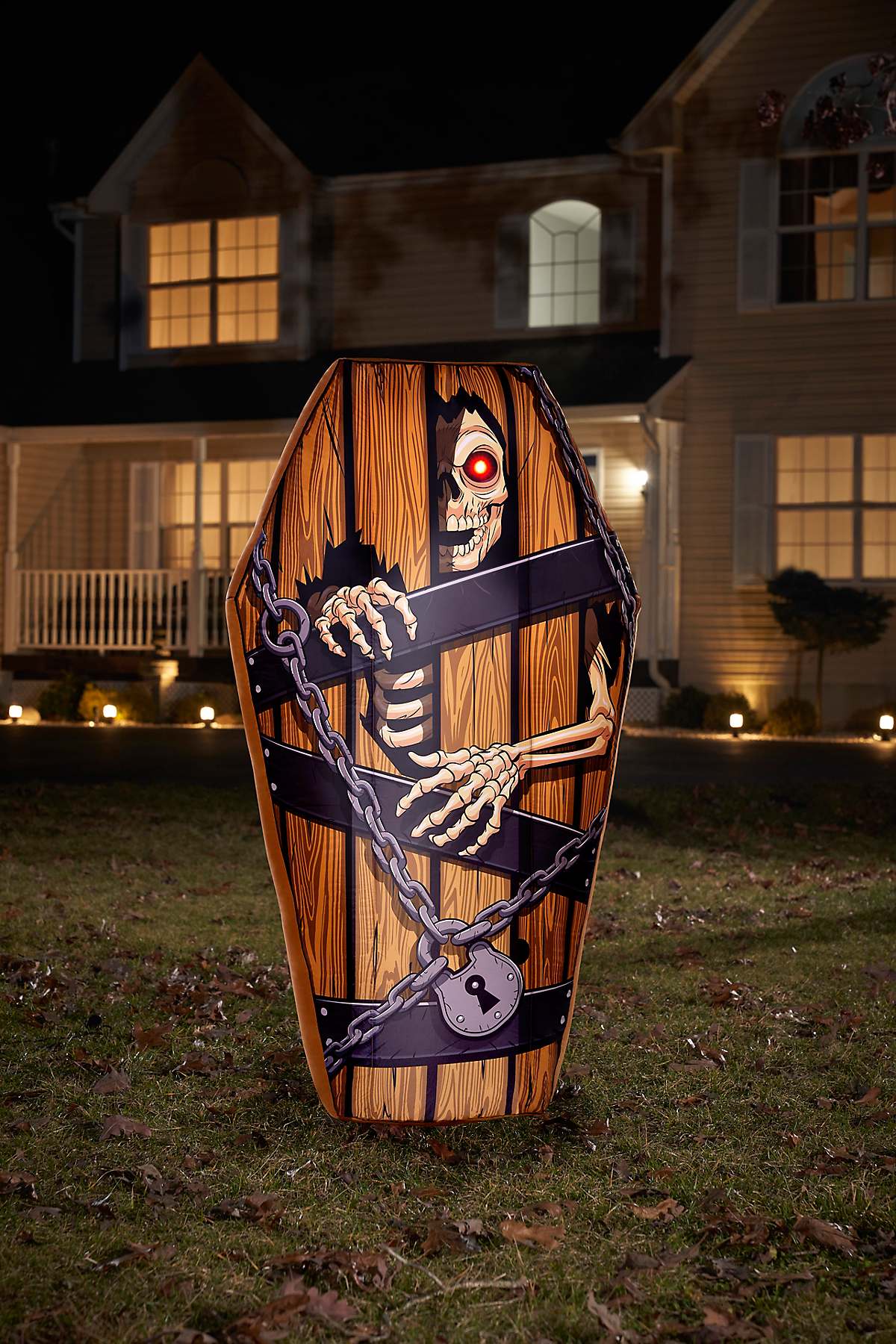 5.7 Ft Coffin Inflatable Decoration