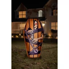 5.7 Ft Light-Up Coffin Inflatable Decoration at Spirit Halloween