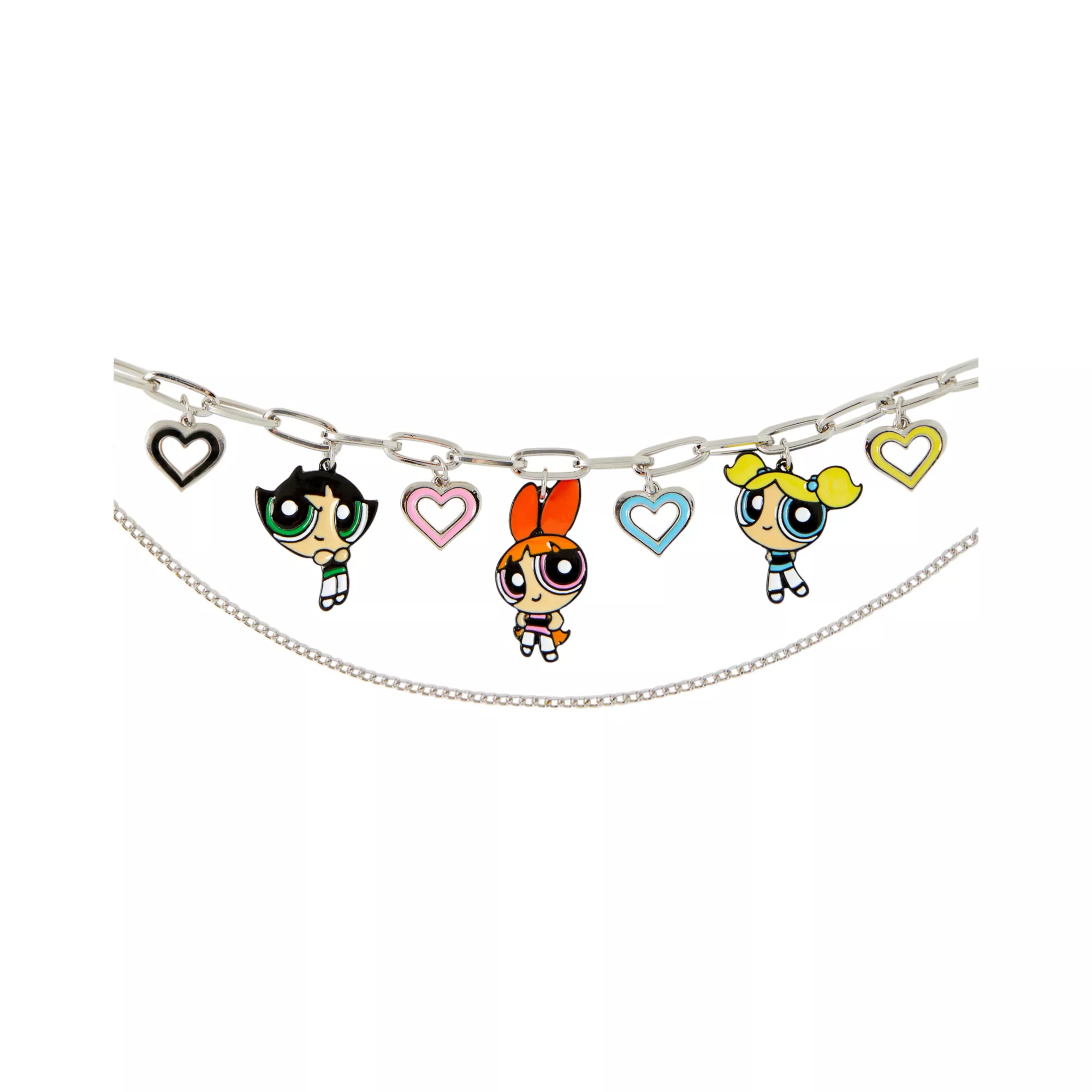 The Powerpuff Girls Charm Chain Necklace at Spencer's