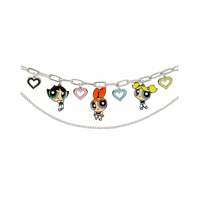 The Powerpuff Girls Charm Chain Necklace at Spencer's