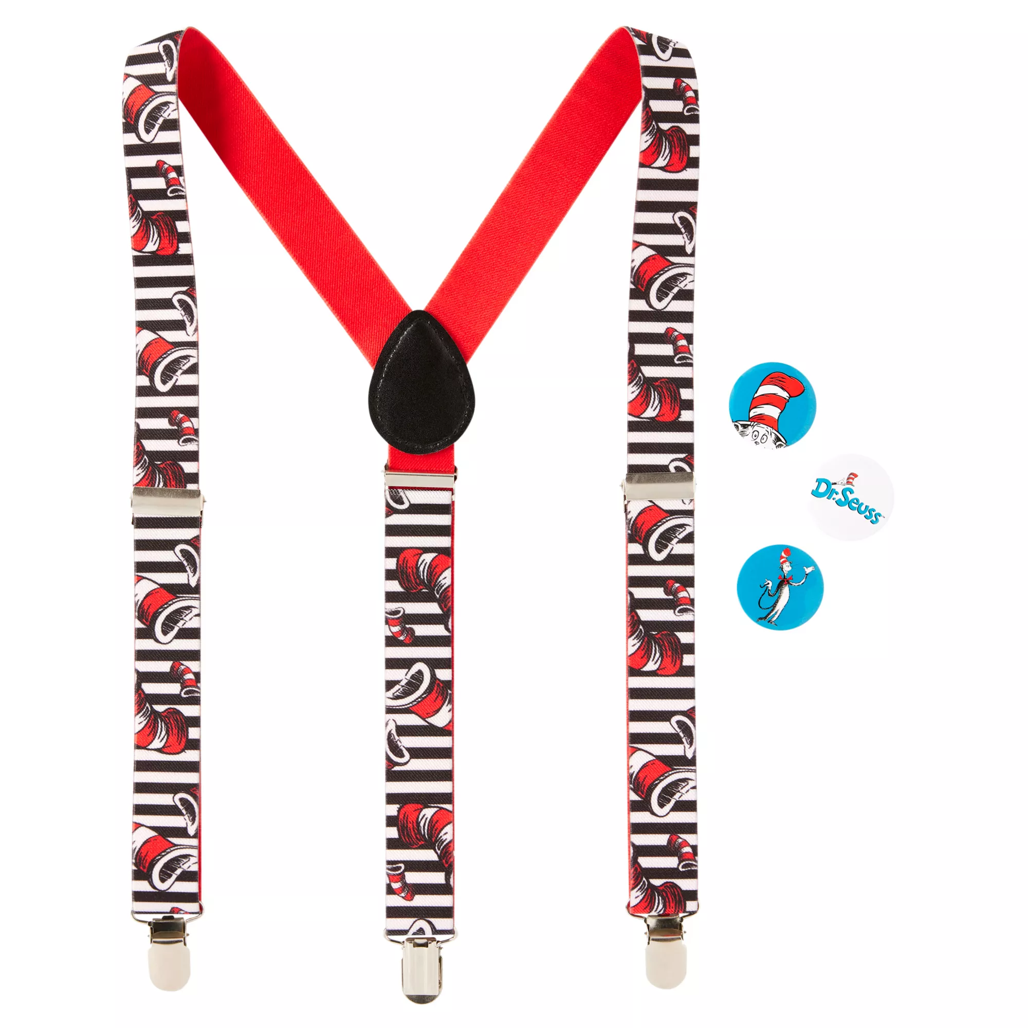 Cat In The Hat Suspenders - Dr. Seuss at Spencer's