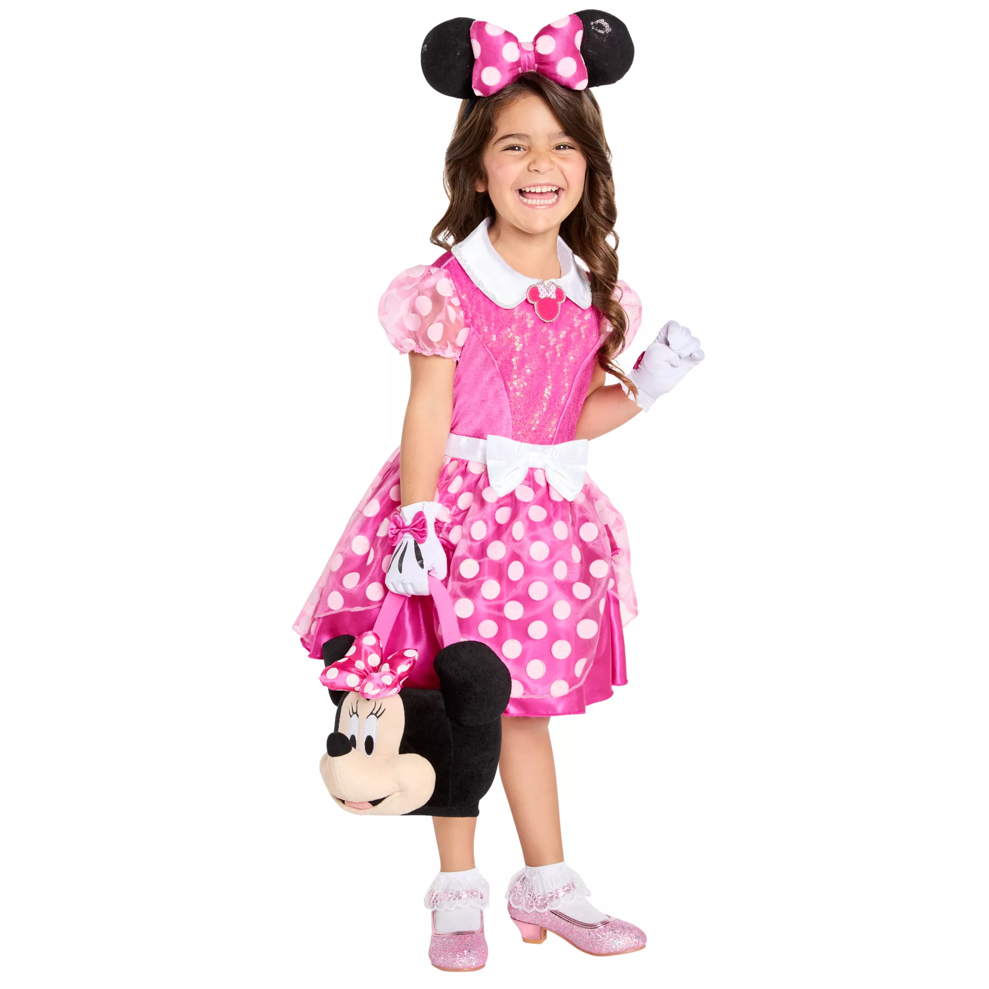 Toddler Minnie Mouse Costume Deluxe - Mickey and Friends at Spirit Halloween