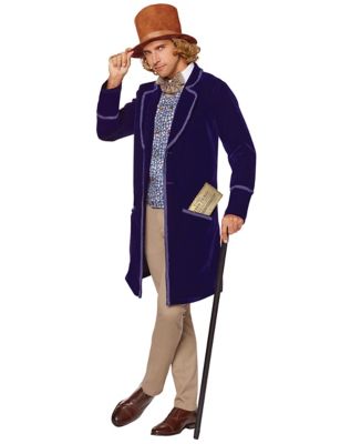 Adult Plus Size Willy Wonka Costume