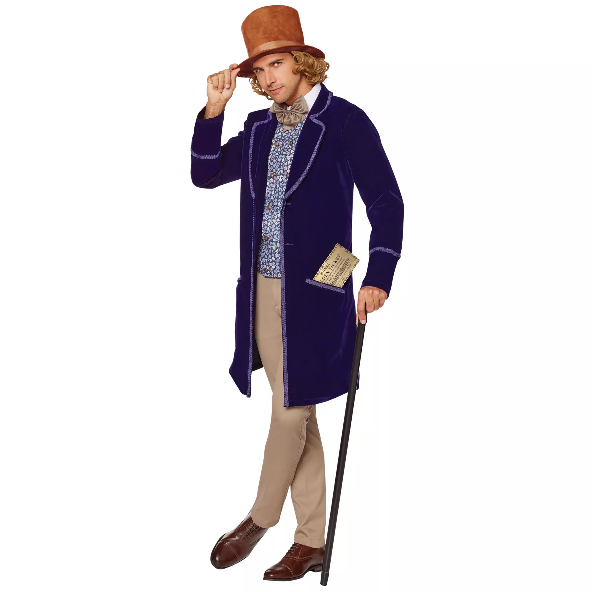 Adult Willy Wonka Costume - Willy Wonka & the Chocolate Factory at Spirit Halloween