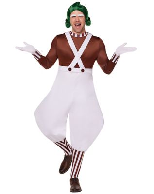 Adult Oompa Loompa Costume - Willy Wonka and The Chocolate Factory by Spirit Halloween