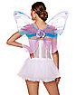 Blue and Pink Butterfly Wings