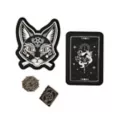 Pentagram Patch and Pin Set at Spirit Halloween