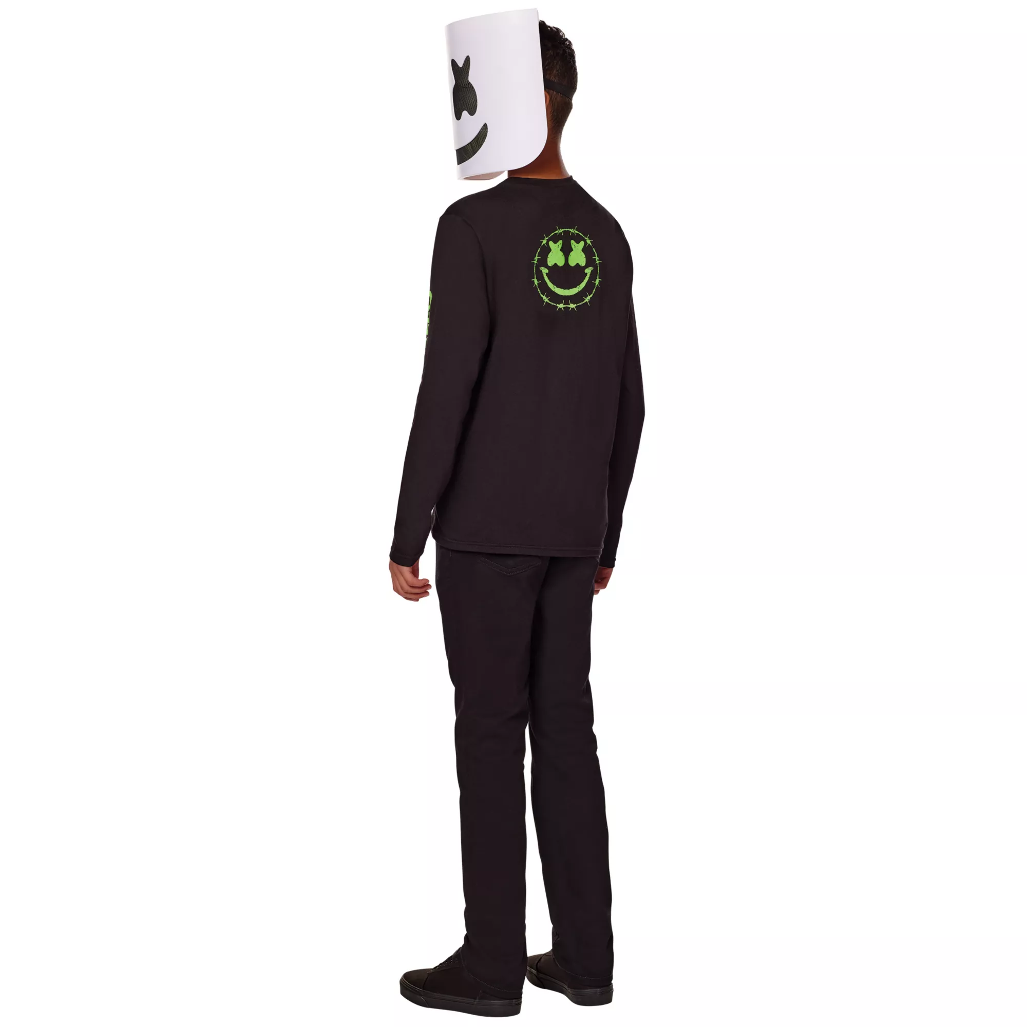 Kids Glow in the Dark Marshmello Costume Kit at Spirit Halloween