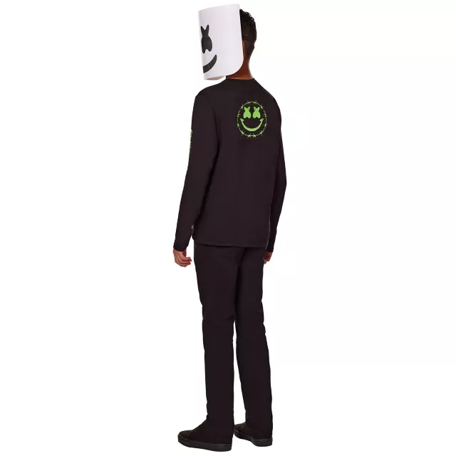 Kids Glow in the Dark Marshmello Costume Kit at Spirit Halloween