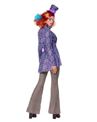 Adult Mad Hatter Jumpsuit Costume