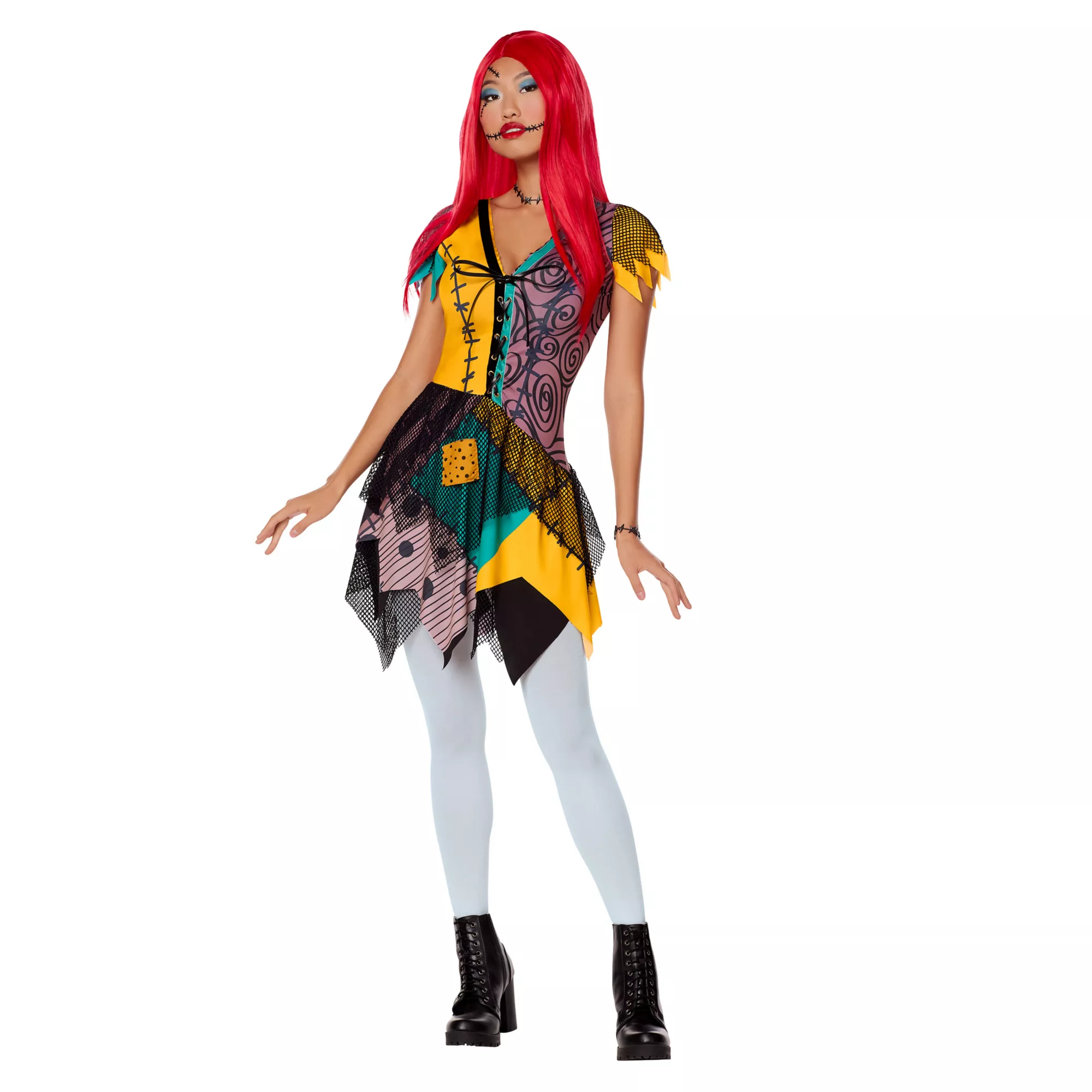 Adult Sally Dress - The Nightmare Before Christmas at Spencer's