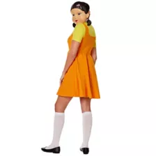 Adult Young-hee Doll Dress Costume - Squid Game at Spencer's