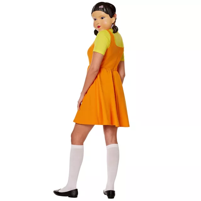 Adult Young-hee Doll Dress Costume - Squid Game at Spencer's