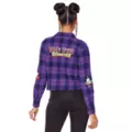 Adult Killer Klowns from Outer Space Flannel Shirt at Spirit Halloween