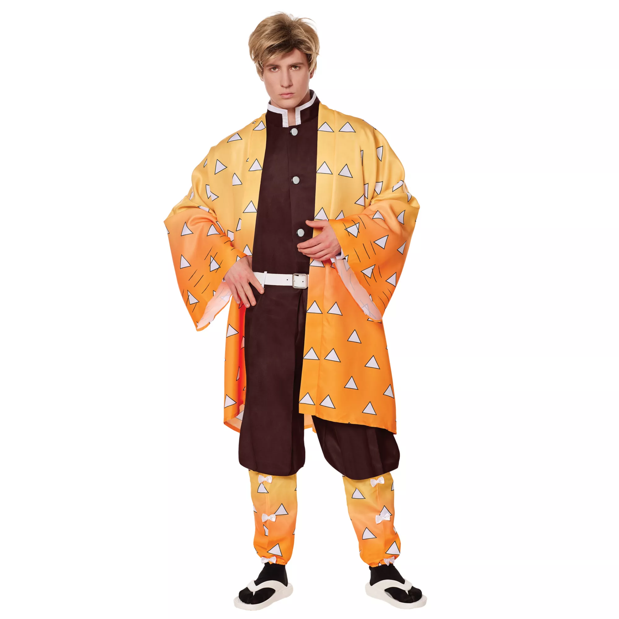 Adult Zenitsu Costume - Demon Slayer at Spirit Halloween