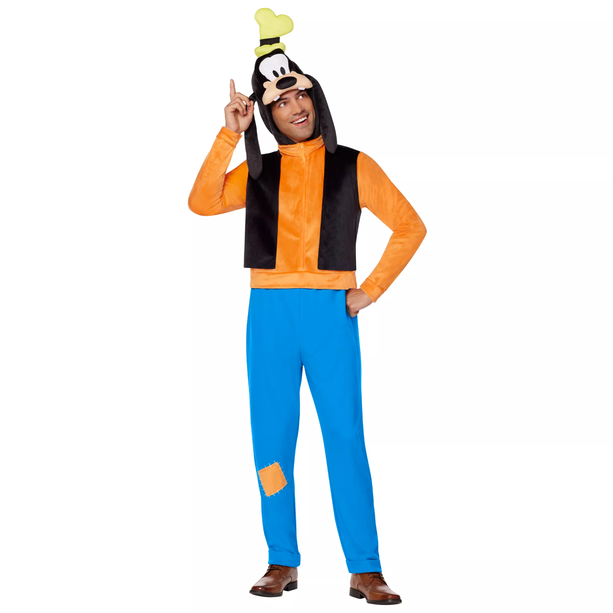 Adult Goofy One Piece Costume - Mickey and Friends at Spirit Halloween