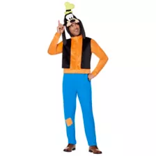 Adult Goofy One Piece Costume - Mickey and Friends at Spirit Halloween