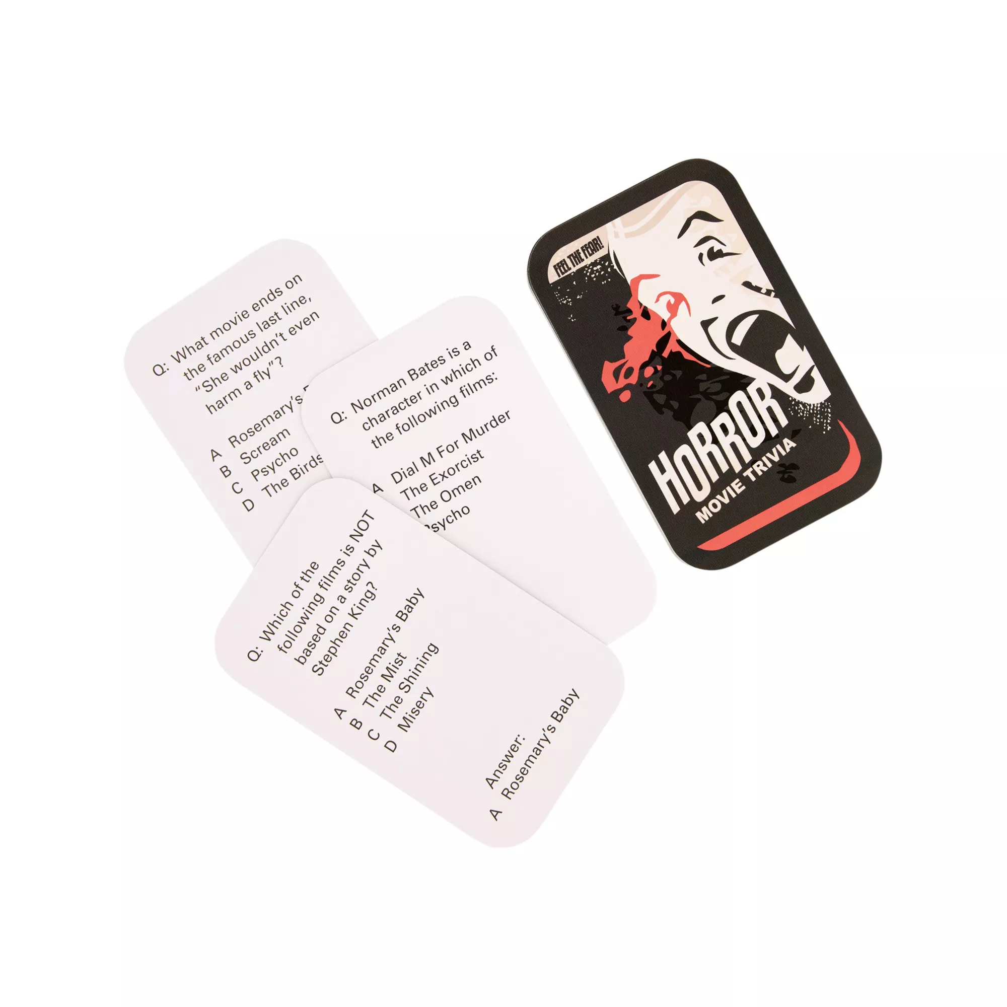 Horror Movie Trivia Game at Spencer's