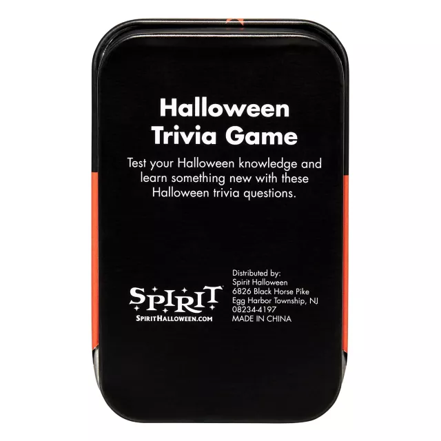 Halloween History Trivia Game at Spencer's