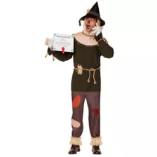 Adult Scarecrow Costume - The Wizard of Oz at Spirit Halloween
