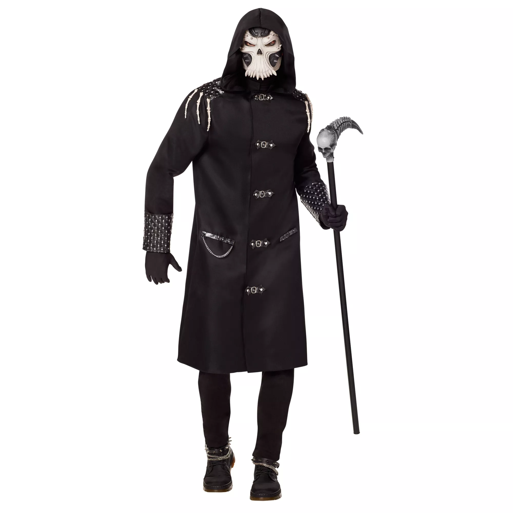 Adult Skeleton Undertaker Costume at Spirit Halloween