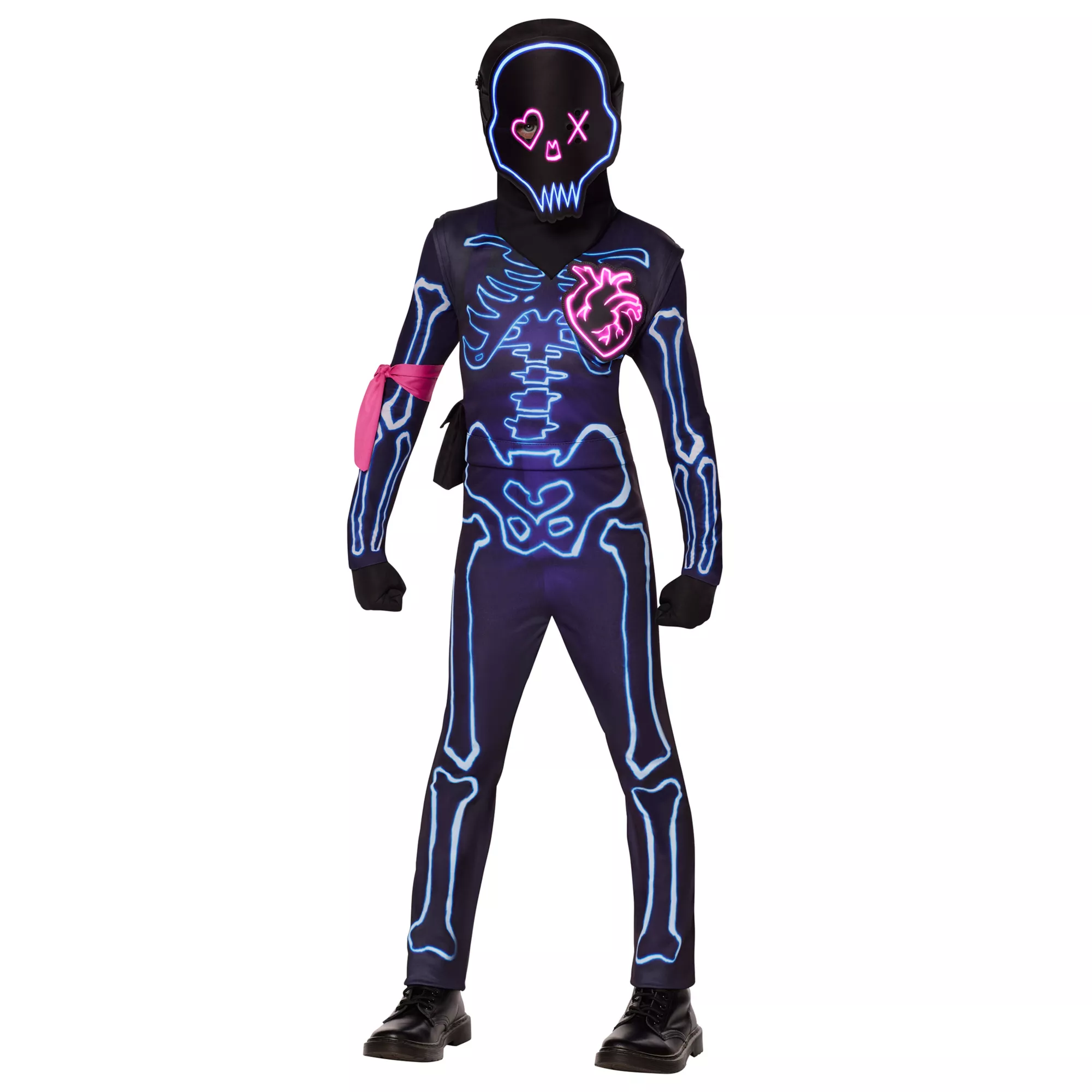 Youth Light-Up Fortnite Party Trooper Costume at Spirit Halloween