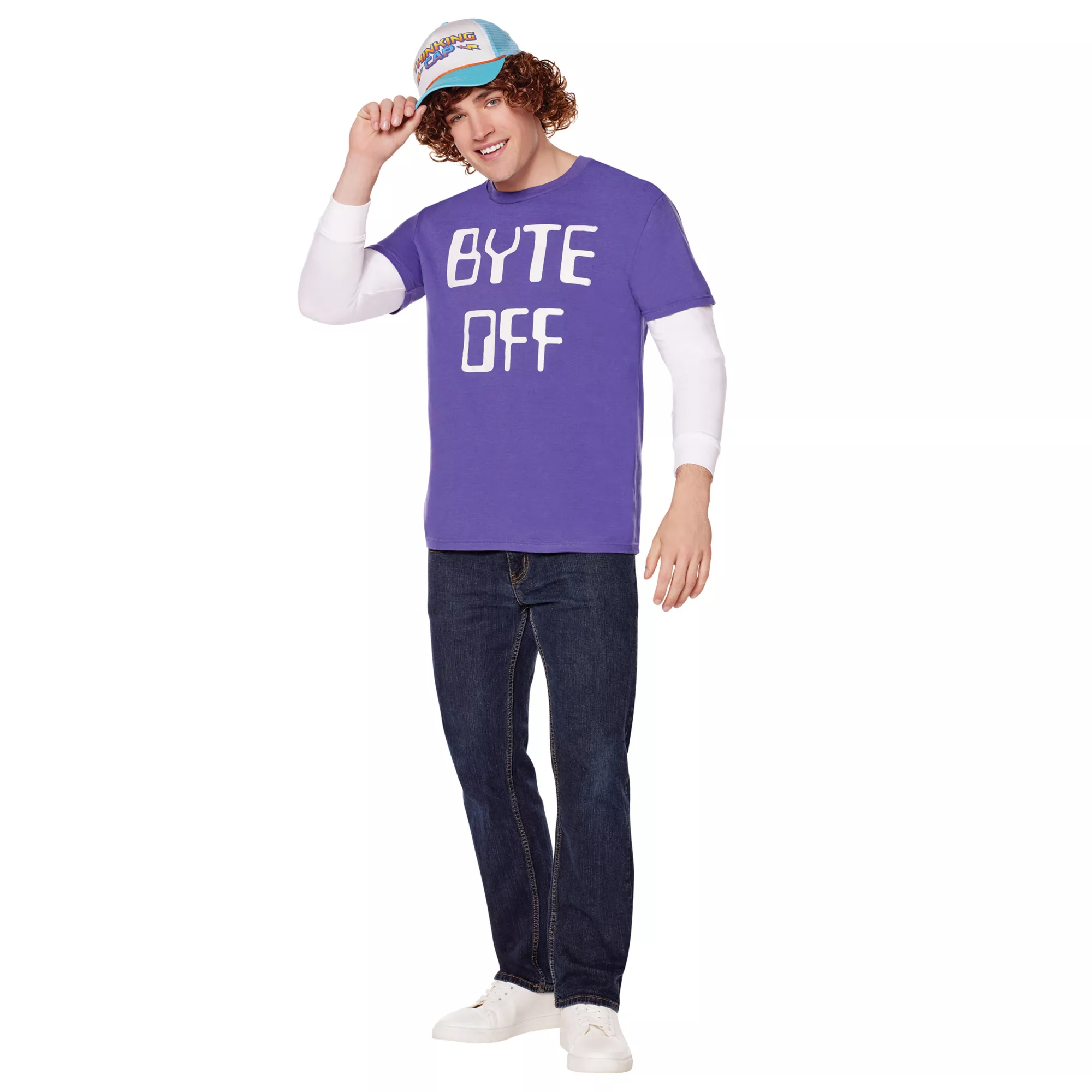 Adult Byte Off T Shirt - Stranger Things at Spirit Halloween