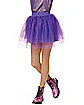 Kids Purple Tulle Skirt
