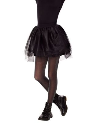 Kids Black Tulle Skirt