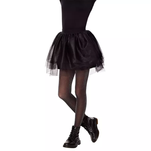 Black tulle skirt halloween best sale