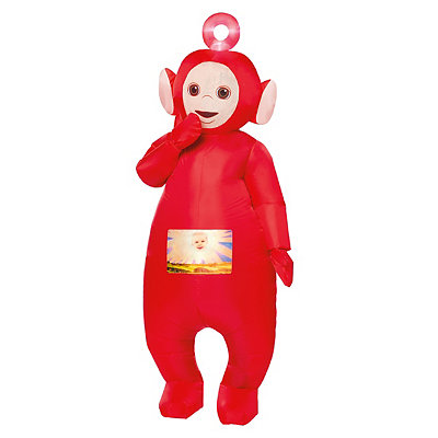 2024 - adulto Tinky Winky Teletubbies Costume per Halloween Cosplay  Carnivail Party Outfits For Men Women S