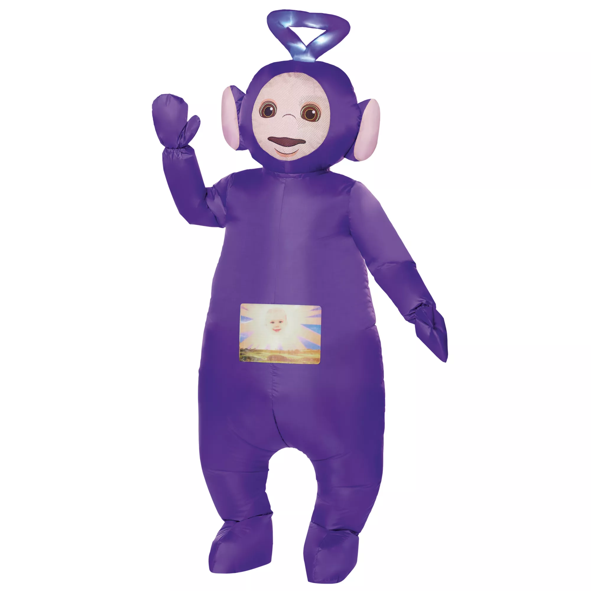 Adult Tinky Winky Inflatable Costume - Teletubbies at Spirit Halloween