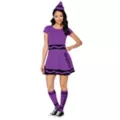 Adult Vivid Violet Crayon Dress Costume - Crayola at Spirit Halloween