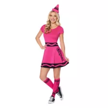 Adult Razzmatazz Crayon Dress Costume - Crayola at Spirit Halloween