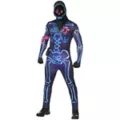 Adult Light-Up Fortnite Party Trooper Costume at Spirit Halloween