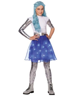 Disney Zombies 3 Addison Fashion Doll with Blue Hair, Alien Outfit, and  Accessories 