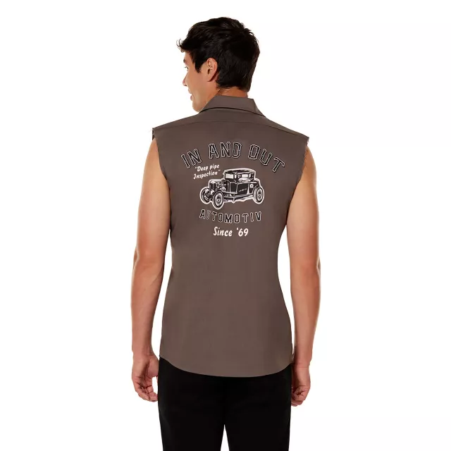 Sleeveless In and Out Work Shirt at Spirit Halloween