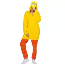 Adult Big Bird Jumpsuit Costume - Sesame Street at Spirit Halloween