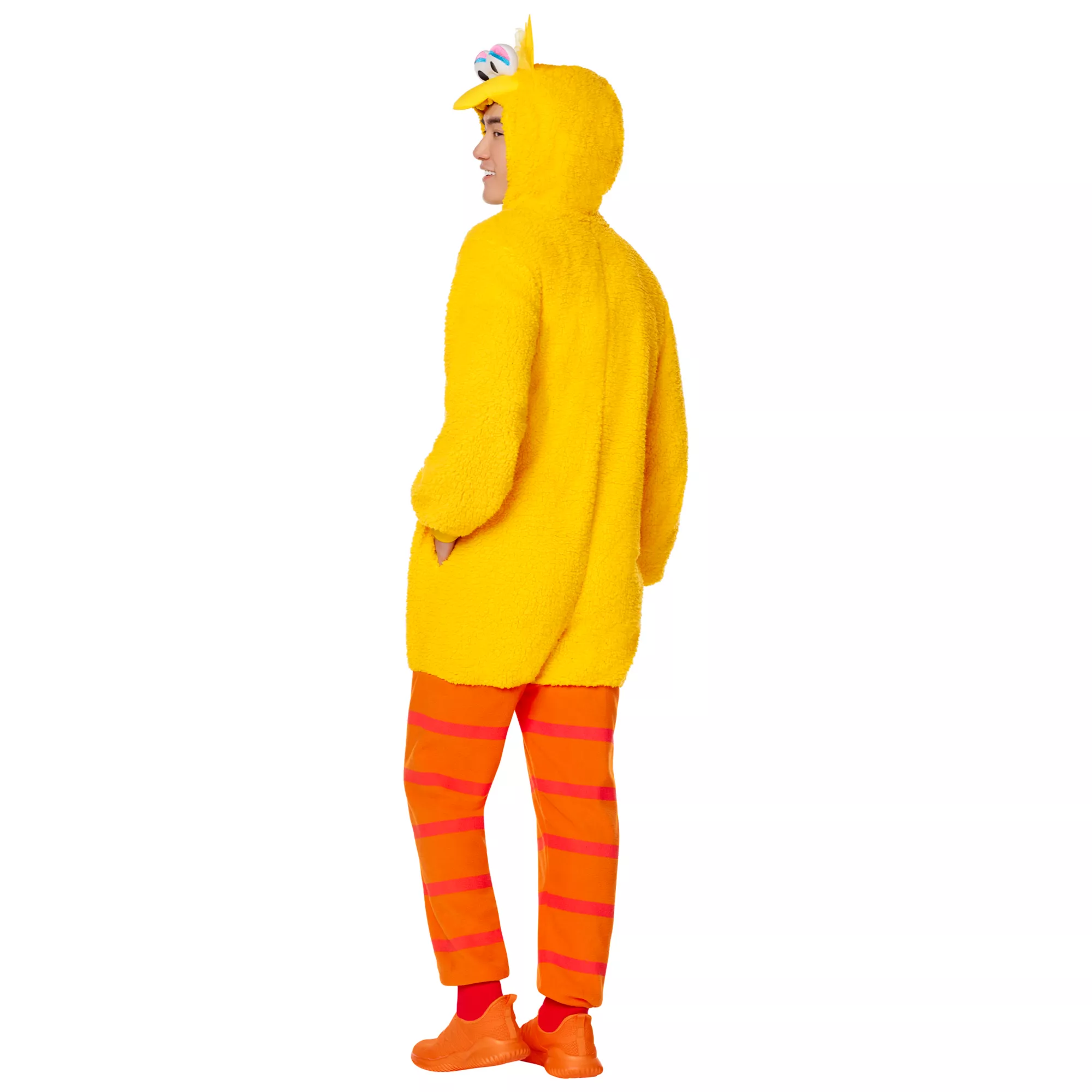 Adult Big Bird Jumpsuit Costume - Sesame Street at Spirit Halloween