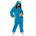 Adult Cookie Monster Jumpsuit Costume - Sesame Street at Spirit Halloween
