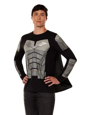symmetri At accelerere Forbyde Caped Batman Long Sleeve T Shirt - Spirithalloween.com
