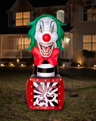 01602200 - 8 Ft Light-Up Fright in the Box Inflatable Decoration