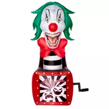 8 Ft Light-Up Fright in the Box Inflatable Decoration at Spirit Halloween