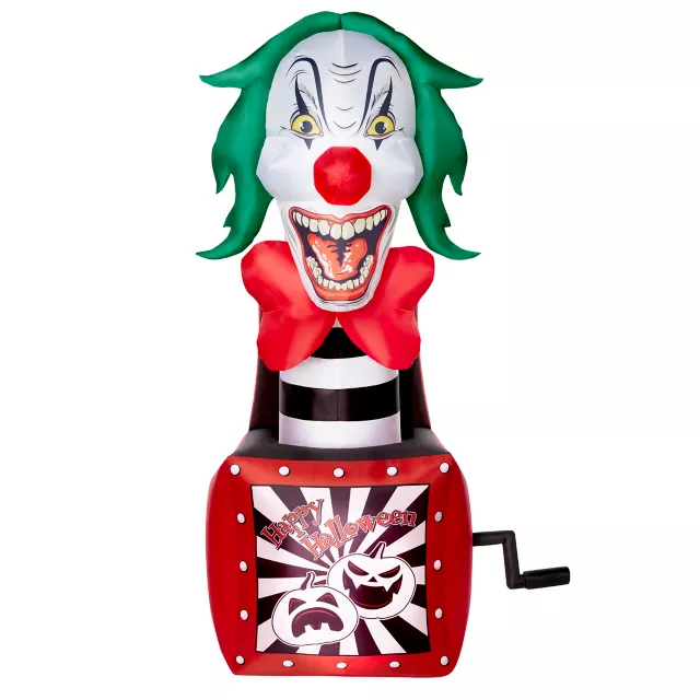8 Ft Light-Up Fright in the Box Inflatable Decoration at Spirit Halloween
