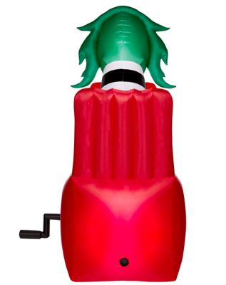 8 Ft Fright in the Box Inflatable - Decorations