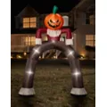 12 Ft Light-Up Pumpkin Scarecrow Inflatable Archway at Spencer's